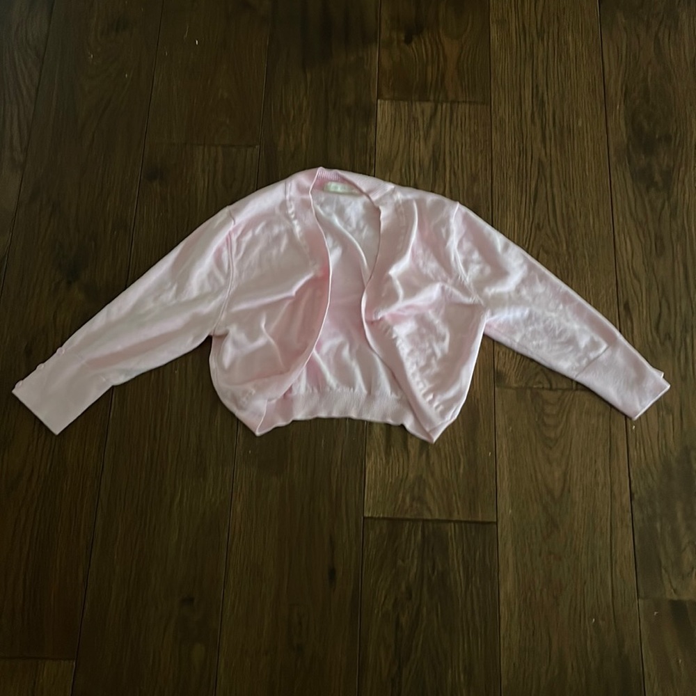 Women’s pink shall sweater size large